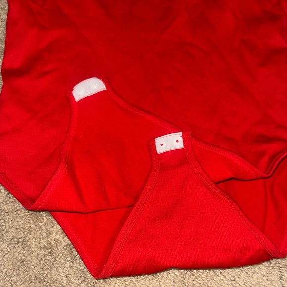 Woman’s red bodysuit - Picture 3 of 3